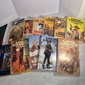 11 Louis Lamour Small Book's, Some Yellow Pages, No Tears